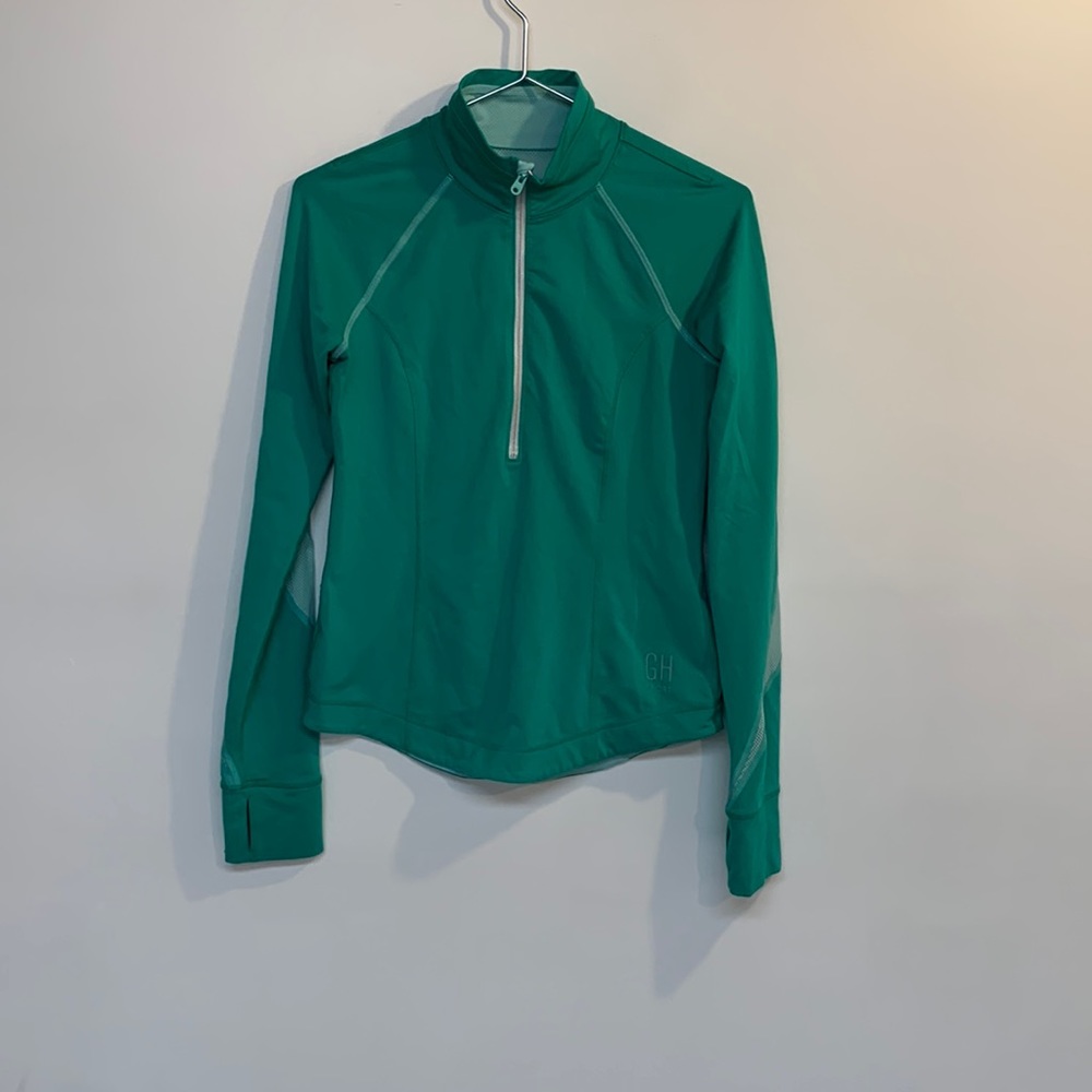 GH Sport brand womens size M workout sweater mint green color